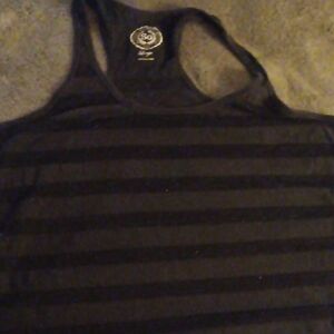 SO Black Mesh Tank Top